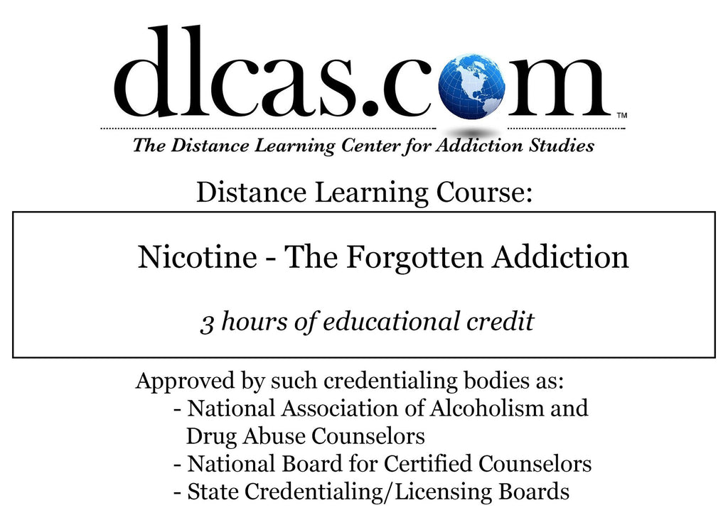 Nicotine - The Forgotten Addiction (3 hours)